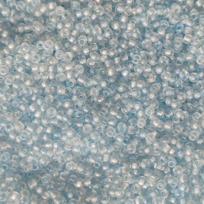 Korálky rokajl 10/0 průtah světle modrý + listr, 50 g Preciosa – Hledejceny.cz