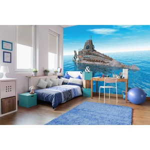 DIMEX ART Самозалепваща се флизелинова фототапета подводница 375 x 250 см
