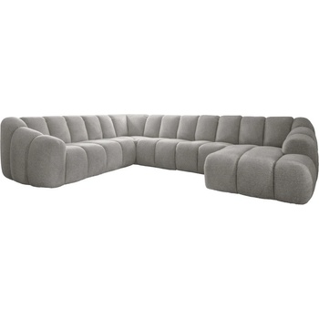 Miuform Светлосив ъглов диван (ляв ъгъл/U форма) Shell - Miuform (2554TA11)