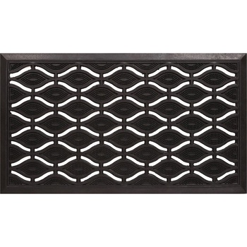 BO MA Trading Rohožka guma 1252 čierna 55 x 90 cm