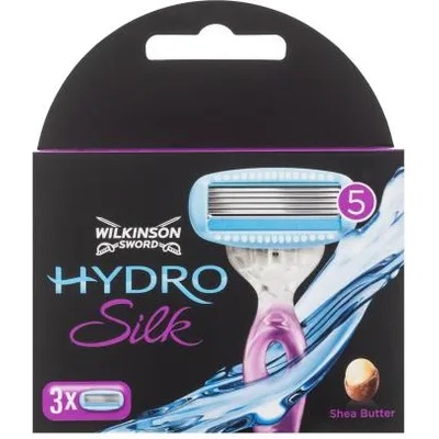 Wilkinson Sword Hydro Silk Резервни ножчета 3 бр за жени