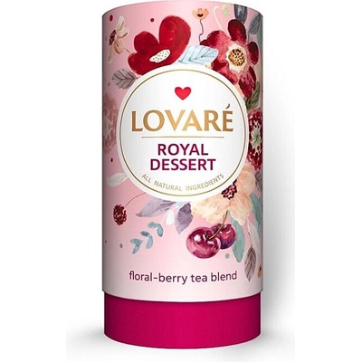 Lovaré ROYAL DESSERT bylinný sypaný ovocný čaj 80 g