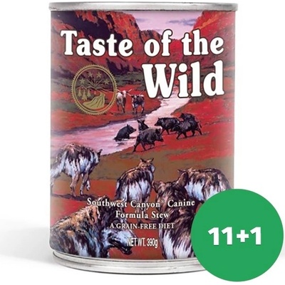 Taste of the Wild Southwest Canyon Canine 12 x 390 g