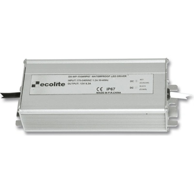 Ecolite El. trafo,230V-12V,12.5A,150W DX-WP-150W/IP67