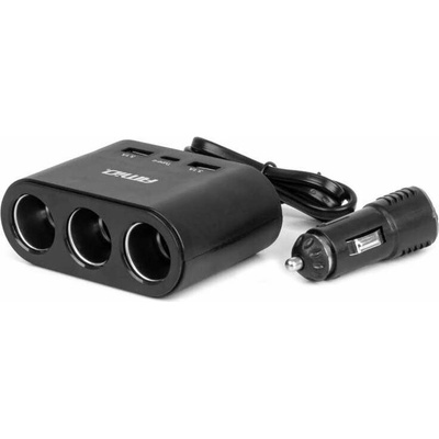 Prodlužovací zásuvka 2x USB-A 1x USB-C 12/24V 120W 70cm AMiO-04361 – Hledejceny.cz