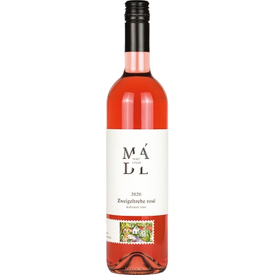 Mádl Zweigeltrebe rosé kabinet 2023 9,5% 0,75 l (čistá fľaša)