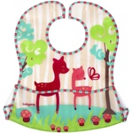 Babyono Лигавник с животни Babyоno - Розови сърнички (5901435407356-розови сърнички) - baby