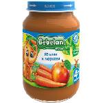 Bebelan Плодово пюре Bebelan Puree - Ябълки и моркови, 190 g (1168) - baby