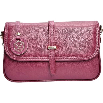 Luisa Vannini dámska kožená crossbody kabelka LV 1938 Vino
