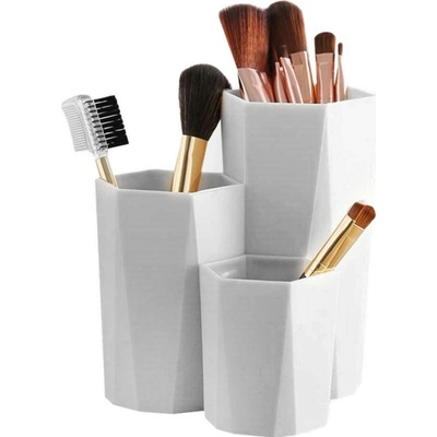 Beauty AG605E Organizér na kozmetické štetce biely
