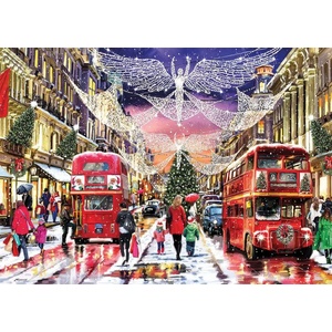 Gibsons - Puzzle Regent Street at Christmas - 1 000 piese