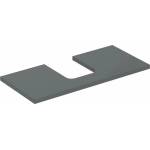 Geberit Плот за мивка Geberit One с централен изрез, 105 см, лаванова подложка (505.274.00.3)