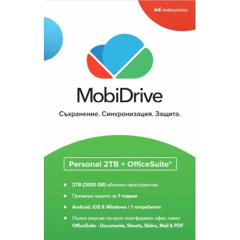 Image 1 of MobiSystems MobiDrive Personal 2TB OfficeSuite