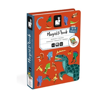 Magnetická kniha Dinosaury