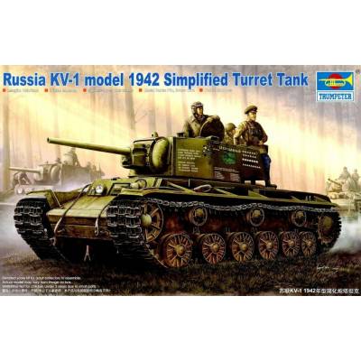 Trumpeter KV-1 model 1942 Simplified Turret Tank 1:35