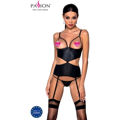 Passion Jannies Corset Black XXL/XXXL