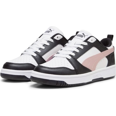 PUMA Маратонки Puma Women's Rebound Low-Top Trainers - Wht/Blk/Pink