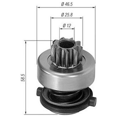 Pastorek, startér MAGNETI MARELLI 940113020138