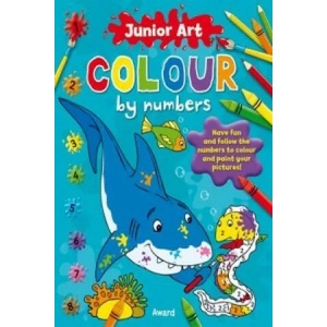 Junior Art Colour By Numbers: Shark (ISBN: 9781841358581)