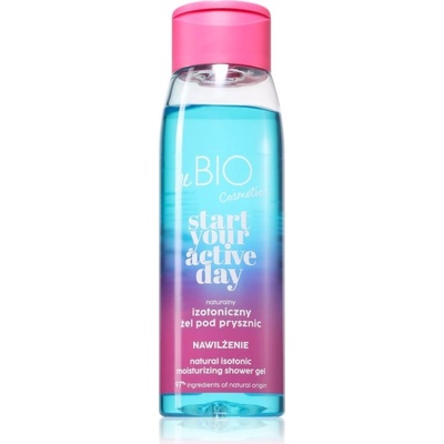 beBIO Start Your Active Day hydratační sprchový gel pro ženy 400 ml