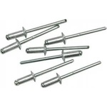 Vorel Aluminum rivets 19, 0x4, 8mm 50pcs