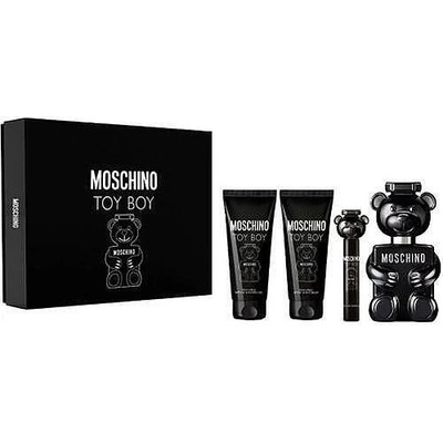 Moschino Toy Boy за мъже комплект EDP 100 ml + SG 100 ml + ASB 100 ml + EDP 10 ml