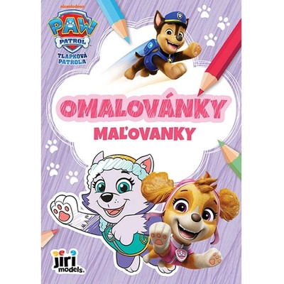 JModels Omalovánky A5+ Tlapková patrola holky 4814-3 – Zboží Mobilmania