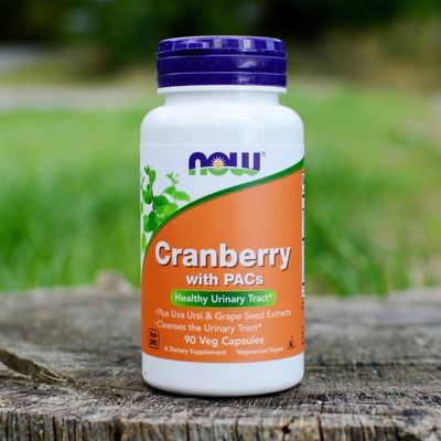 NOW Cranberry with PACs Brusinka s proanthokyanidiny 90 rostlinných kapslí