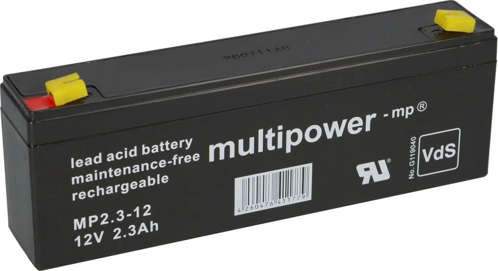 MULTIPOWER 12V 2,2Ah