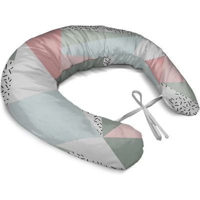 Sablio Tehotenský vankúš Obrazce v nežných farbách