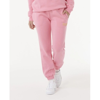 Tepláky Rip Curl SURF PUFF TRACK PANT Pink/Orange