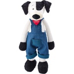 Lumpin Плюшена играчка Lumpin - Кучето Федерико, със син гащеризон, 40 cm (94226) - baby