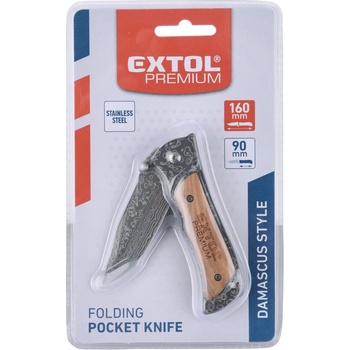 EXTOL nůž zavírací 160/90mm