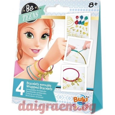 Buki France Бъди тийнейджър - Разноцветни гривни buki be303 (bkbe303)