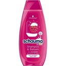 Detské šampóny Schauma šampón a kondicionér Kids s extraktom z maliny 400 ml