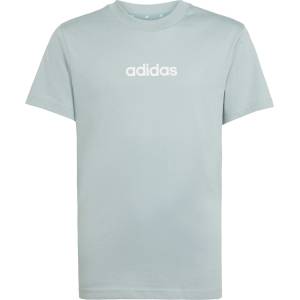 Adidas Детска тениска adidas Kid's Linear Tee 160 T-shirt - Wonder Sage / White - размер 176 (EU) (704-4539-0615)