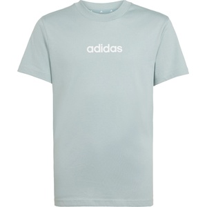 Adidas Детска тениска adidas Kid's Linear Tee 160 T-shirt - Wonder Sage / White - размер 176 (EU) (704-4539-0615)