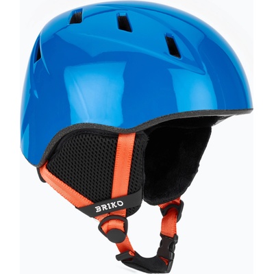 Briko Детска скиорска каска Briko Makalu Jr shiny lochmara blue/pomegranate red