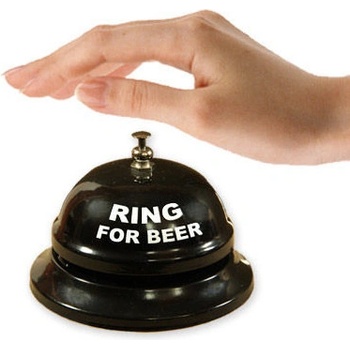 Stolový zvonček Ring for beer