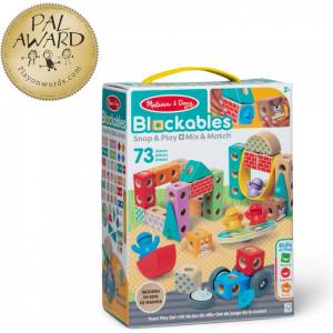 Melissa & Doug Blockables конструктор град 73 части (6074901)