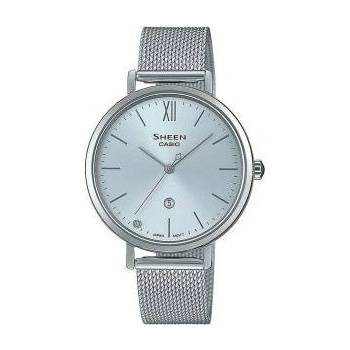 Casio Sheen Дамски часовник Casio Sheen (Ø 34 mm) Цвят Сребрист