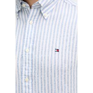 Tommy Hilfiger риза мъжка с лен (MW0MW42449)