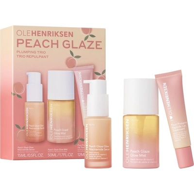Olehenriksen Peach Glaze Plumping Trio комплект за грижа за лицето