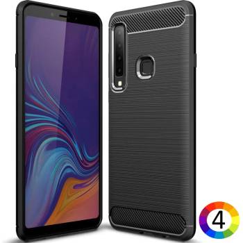 Image 1 of Samsung Galaxy A9 (2018) Carbon Fiber Калъф и Протектор