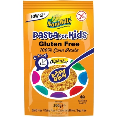 Sam Mills Bezlepkové kukuřičné těstoviny Písmenka 300 g