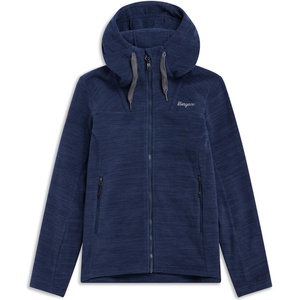 Bergans Дамско поларено яке Bergans Women's Hareid Fleece Hood Jacket Fleece jacket - Navy Blue (105-7688-0312)