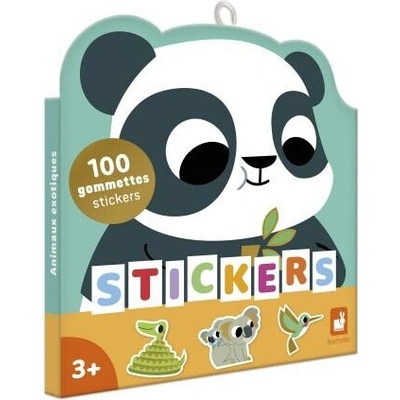 Janod Stickers samolepky exotická zvířata 100 ks