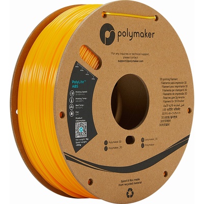 Polymaker PolyLite ABS Yellow - 1, 75 mm (PE01006)