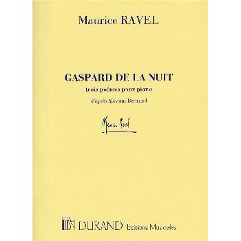 Editions Durand Noty pro piano Gaspard De La Nuit Piano