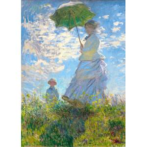 Enjoy - Puzzle Claude Monet: Woman with a Parasol - 1 000 piese